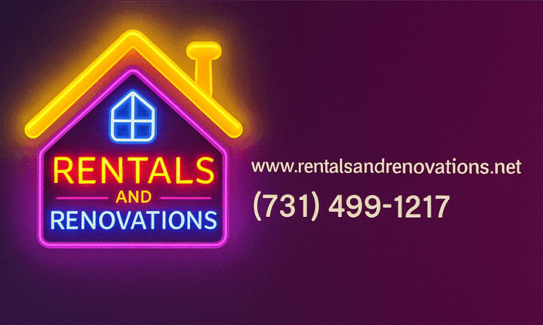 Rentals and Renovations Contact Card